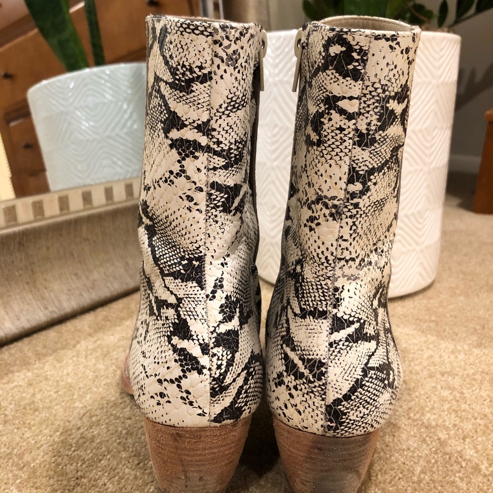 Matisse python print booties - Picture 2 of 5